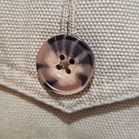 Mens Deluth trading co heave weight shirt, tan  large - Picture 7 of 7